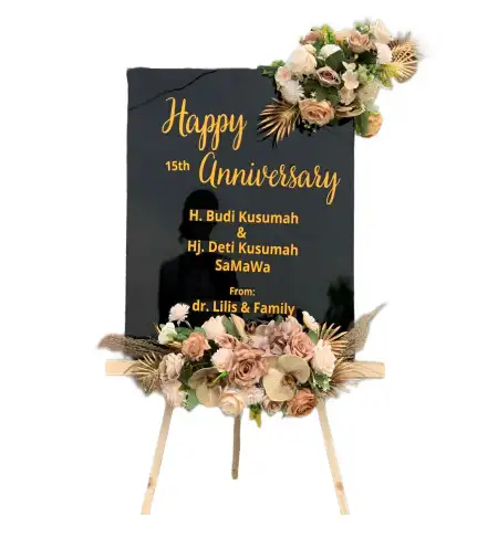 Papan Bunga Akrilik Semagar